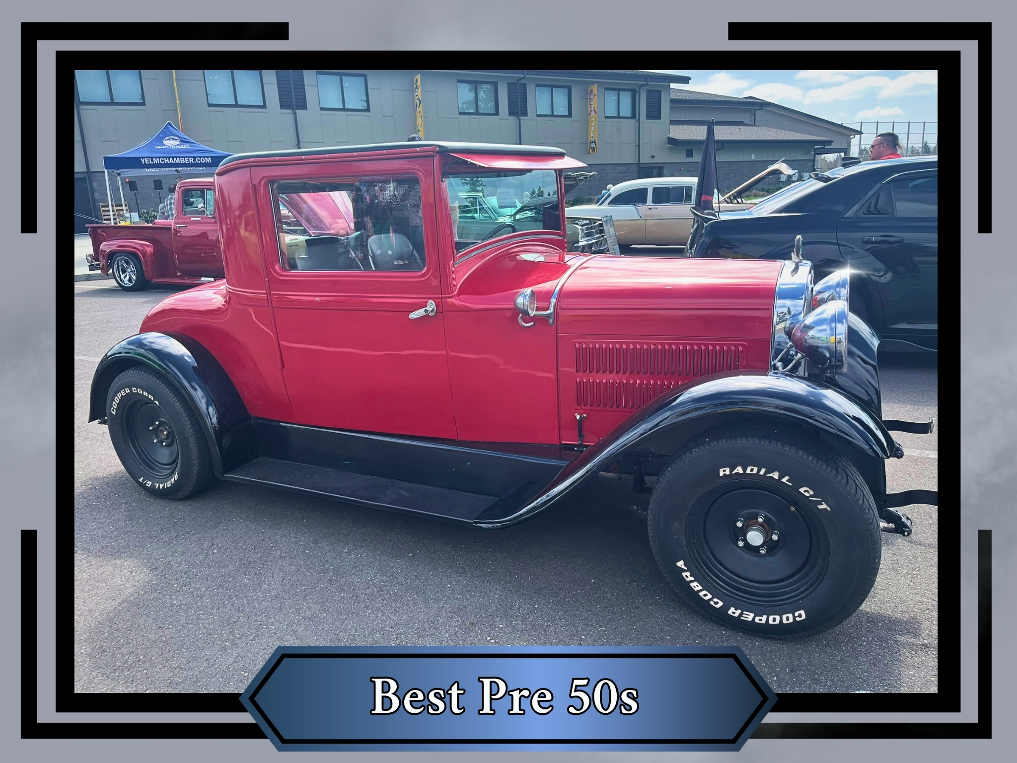 1929 Essex classic car at the Nisqually Valley Spring Expo Car Show